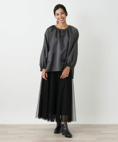 Leilian PLUS HOUSE / レリアンプラスハウス シャツ・ブラウス | ブラウス【NEMIKA】 | 詳細7