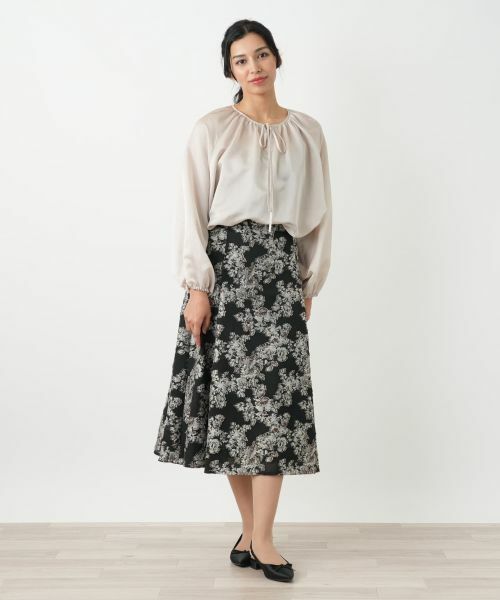 Leilian PLUS HOUSE / レリアンプラスハウス ミニ・ひざ丈スカート | スカート【NEMIKA】 | 詳細1