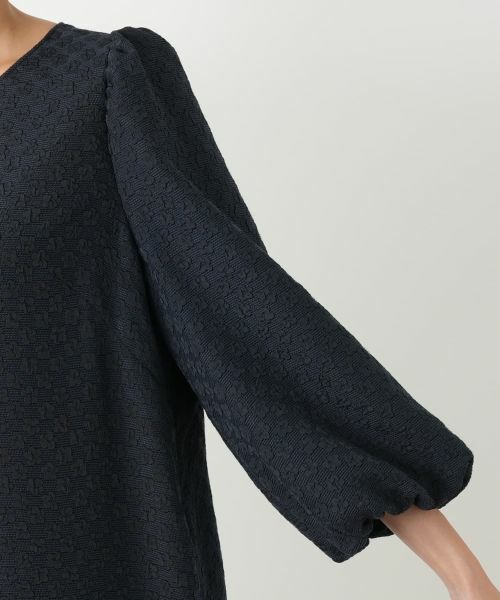 Leilian PLUS HOUSE / レリアンプラスハウス ドレス | バルーンスリーブワンピース【NEMIKA】 | 詳細13