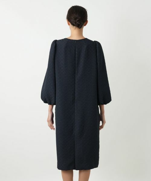 Leilian PLUS HOUSE / レリアンプラスハウス ドレス | バルーンスリーブワンピース【NEMIKA】 | 詳細9