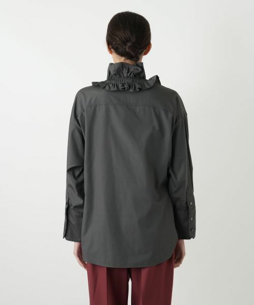 Leilian PLUS HOUSE / レリアンプラスハウス シャツ・ブラウス | フリルカラーボウタイブラウス【NEMIKA】 | 詳細12