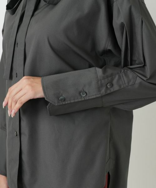 Leilian PLUS HOUSE / レリアンプラスハウス シャツ・ブラウス | フリルカラーボウタイブラウス【NEMIKA】 | 詳細16