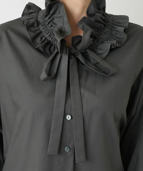 Leilian PLUS HOUSE / レリアンプラスハウス シャツ・ブラウス | フリルカラーボウタイブラウス【NEMIKA】 | 詳細17