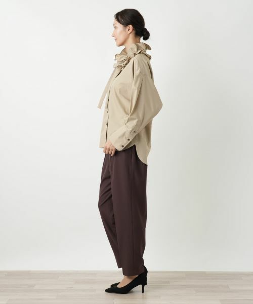 Leilian PLUS HOUSE / レリアンプラスハウス シャツ・ブラウス | フリルカラーボウタイブラウス【NEMIKA】 | 詳細5