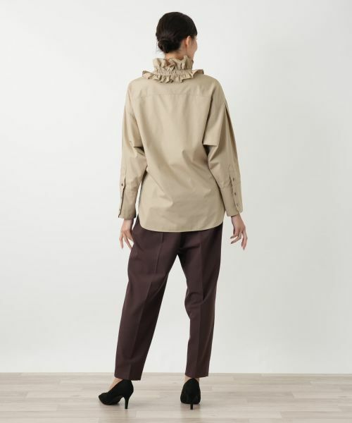 Leilian PLUS HOUSE / レリアンプラスハウス シャツ・ブラウス | フリルカラーボウタイブラウス【NEMIKA】 | 詳細6