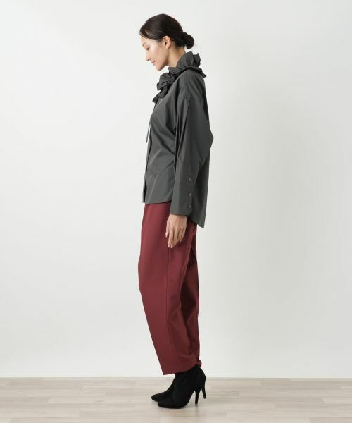 Leilian PLUS HOUSE / レリアンプラスハウス シャツ・ブラウス | フリルカラーボウタイブラウス【NEMIKA】 | 詳細8