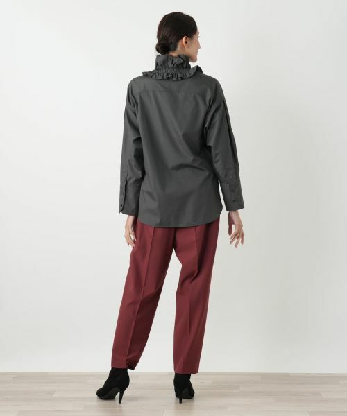 Leilian PLUS HOUSE / レリアンプラスハウス シャツ・ブラウス | フリルカラーボウタイブラウス【NEMIKA】 | 詳細9