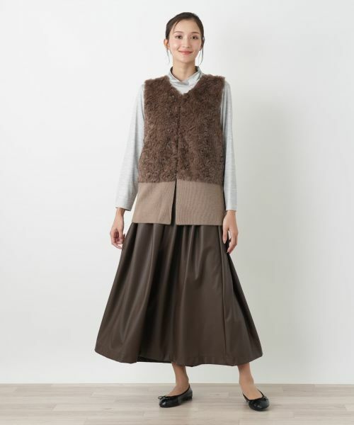 Leilian PLUS HOUSE / レリアンプラスハウス テーラードジャケット | ベスト【NEMIKA】 | 詳細1