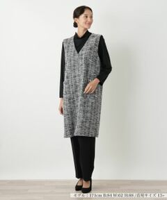 Leilian PLUS HOUSE / レリアンプラスハウス テーラードジャケット | ベスト【NEMIKA】