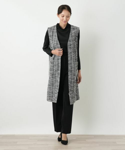 Leilian PLUS HOUSE / レリアンプラスハウス テーラードジャケット | ベスト【NEMIKA】 | 詳細1