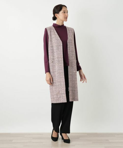 Leilian PLUS HOUSE / レリアンプラスハウス テーラードジャケット | ベスト【NEMIKA】 | 詳細4