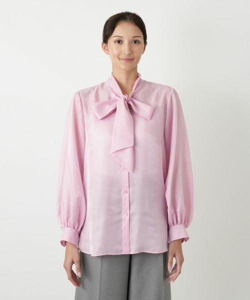 Leilian PLUS HOUSE / レリアンプラスハウス シャツ・ブラウス | ブラウス【NEMIKA】 | 詳細10
