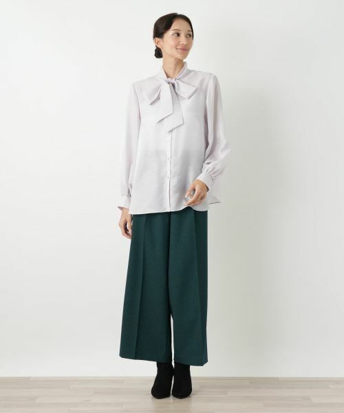 Leilian PLUS HOUSE / レリアンプラスハウス シャツ・ブラウス | ブラウス【NEMIKA】 | 詳細4
