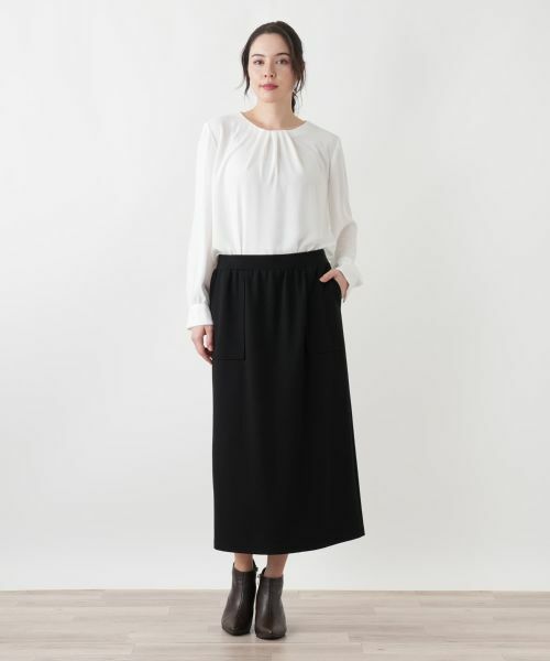 Leilian PLUS HOUSE / レリアンプラスハウス ミニ・ひざ丈スカート | タイトスカート | 詳細1