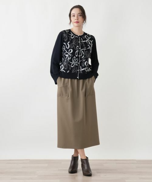 Leilian PLUS HOUSE / レリアンプラスハウス ミニ・ひざ丈スカート | タイトスカート | 詳細4