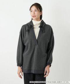 Leilian PLUS HOUSE / レリアンプラスハウス スウェット | フーディートレーナー【MUSE BY ROCHAS Premiere】