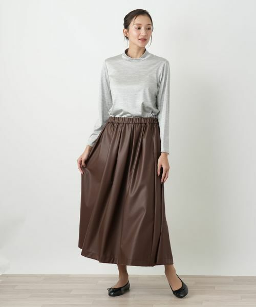 Leilian PLUS HOUSE / レリアンプラスハウス ミニ・ひざ丈スカート | スカート【NEMIKA】 | 詳細4