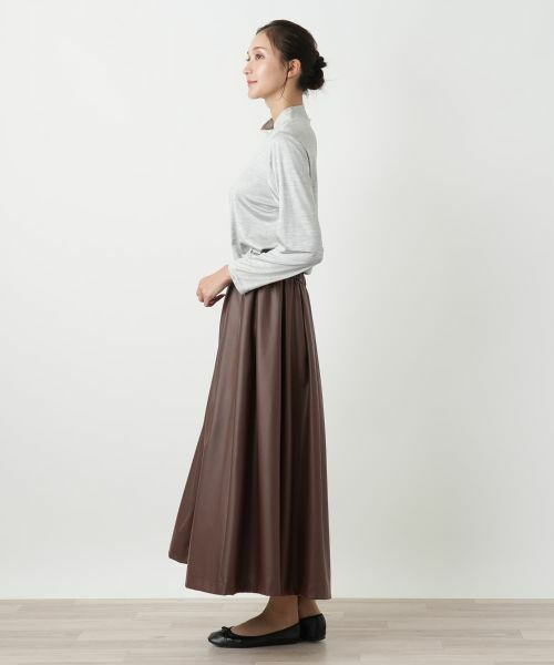 Leilian PLUS HOUSE / レリアンプラスハウス ミニ・ひざ丈スカート | スカート【NEMIKA】 | 詳細5