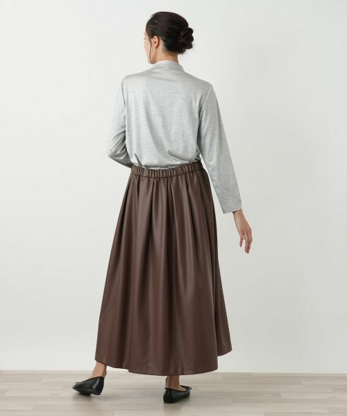 Leilian PLUS HOUSE / レリアンプラスハウス ミニ・ひざ丈スカート | スカート【NEMIKA】 | 詳細6