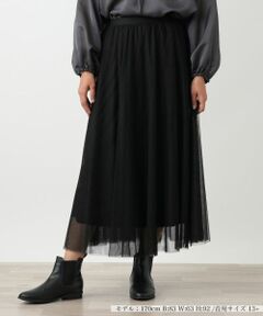 Leilian PLUS HOUSE / レリアンプラスハウス ミニ・ひざ丈スカート | スカート【NEMIKA】