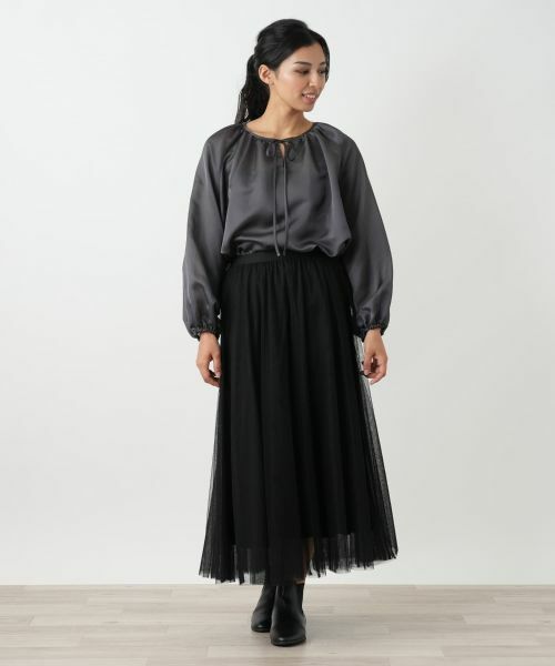 Leilian PLUS HOUSE / レリアンプラスハウス ミニ・ひざ丈スカート | スカート【NEMIKA】 | 詳細1