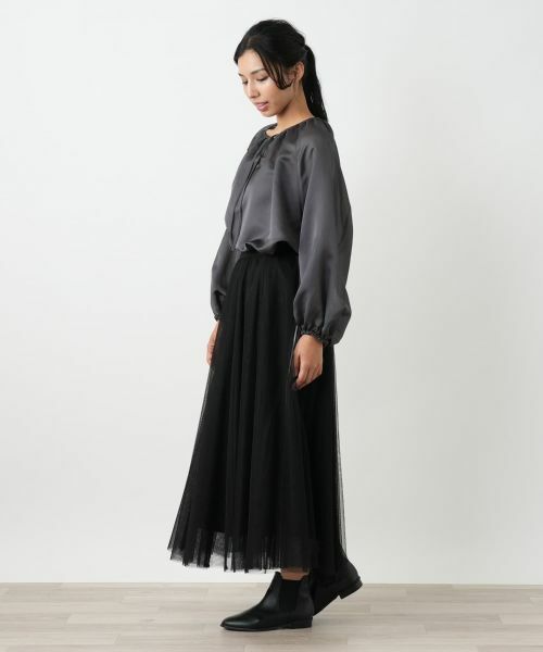 Leilian PLUS HOUSE / レリアンプラスハウス ミニ・ひざ丈スカート | スカート【NEMIKA】 | 詳細2