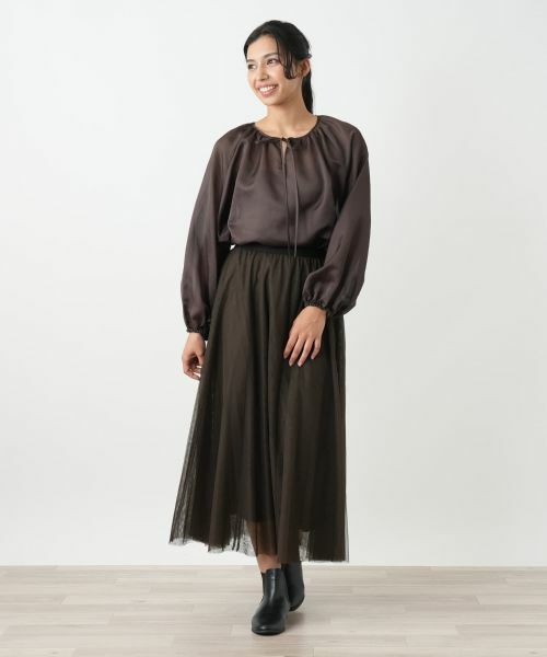 Leilian PLUS HOUSE / レリアンプラスハウス ミニ・ひざ丈スカート | スカート【NEMIKA】 | 詳細4