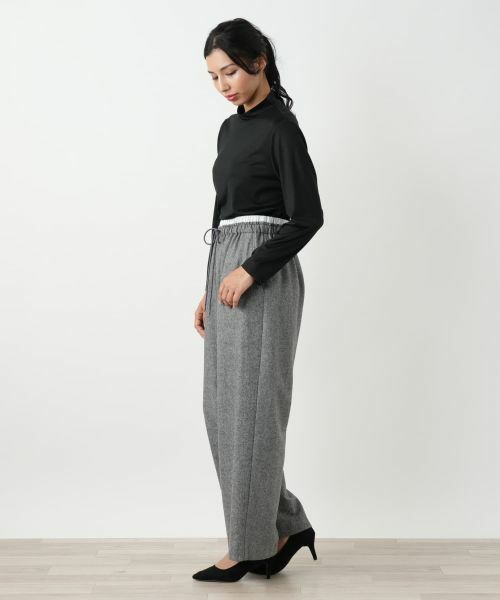 Leilian PLUS HOUSE / レリアンプラスハウス その他パンツ | ワイドパンツ【NEMIKA】 | 詳細2