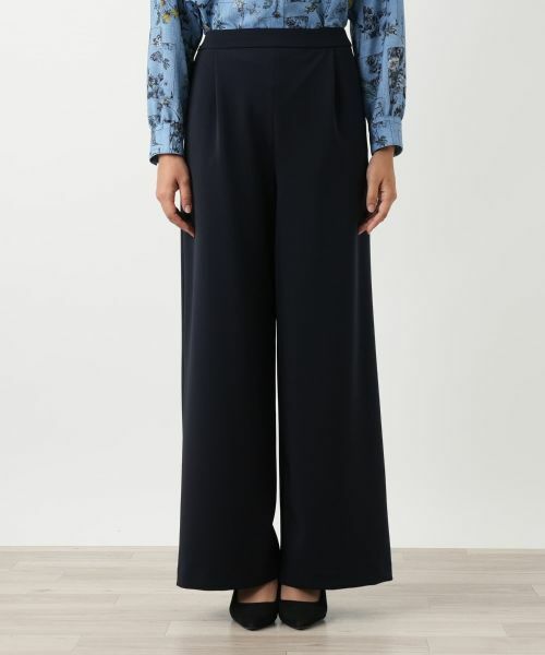 Leilian PLUS HOUSE / レリアンプラスハウス その他パンツ | ストレッチワイドパンツ | 詳細14