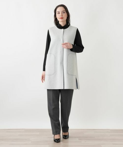 Leilian PLUS HOUSE / レリアンプラスハウス テーラードジャケット | ベスト | 詳細1