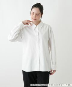 Leilian PLUS HOUSE / レリアンプラスハウス シャツ・ブラウス | レギュラーカラーブラウス