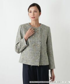 Leilian PLUS HOUSE / レリアンプラスハウス テーラードジャケット | ジャケット【BOURGE】