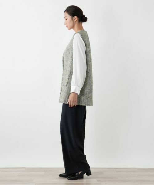 Leilian PLUS HOUSE / レリアンプラスハウス テーラードジャケット | ベスト【BOURGE】 | 詳細2