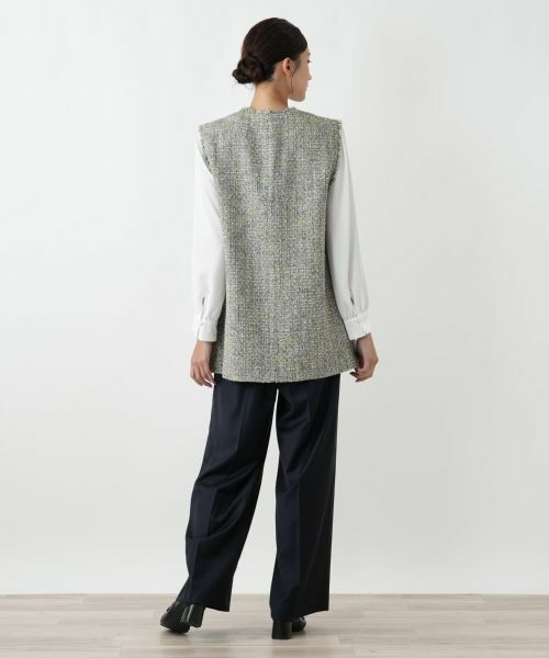 Leilian PLUS HOUSE / レリアンプラスハウス テーラードジャケット | ベスト【BOURGE】 | 詳細3