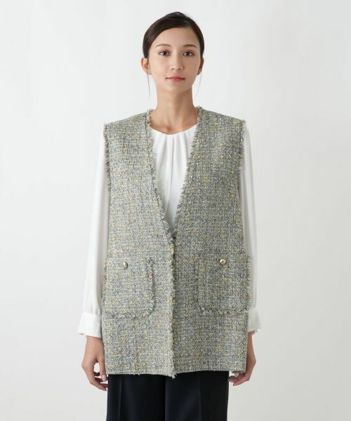 Leilian PLUS HOUSE / レリアンプラスハウス テーラードジャケット | ベスト【BOURGE】 | 詳細4