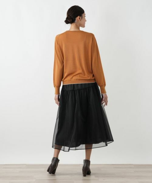 Leilian PLUS HOUSE / レリアンプラスハウス ミニ・ひざ丈スカート | スカート【BOURGE】 | 詳細3