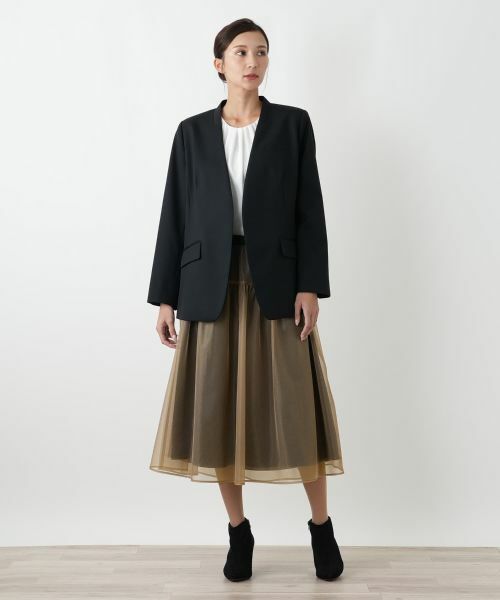 Leilian PLUS HOUSE / レリアンプラスハウス ミニ・ひざ丈スカート | スカート【BOURGE】 | 詳細4