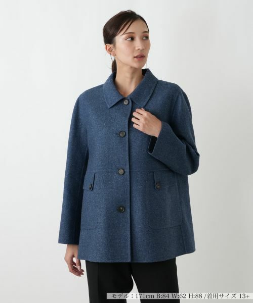 Leilian PLUS HOUSE / レリアンプラスハウス テーラードジャケット | ジャケット【MANIGLIA】（ロイヤルブルー）