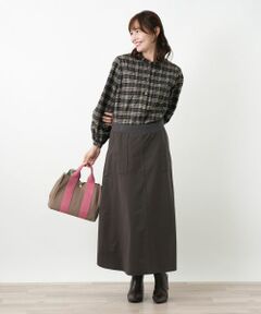 Leilian PLUS HOUSE / レリアンプラスハウス ミニ・ひざ丈スカート | スカート【プラス企画】