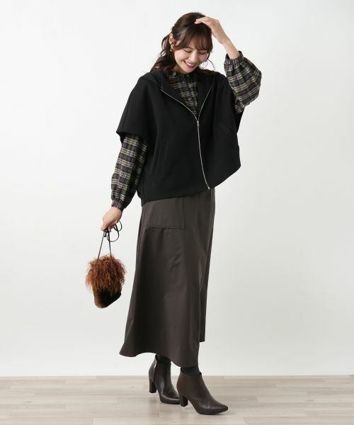 Leilian PLUS HOUSE / レリアンプラスハウス ミニ・ひざ丈スカート | スカート【プラス企画】 | 詳細6