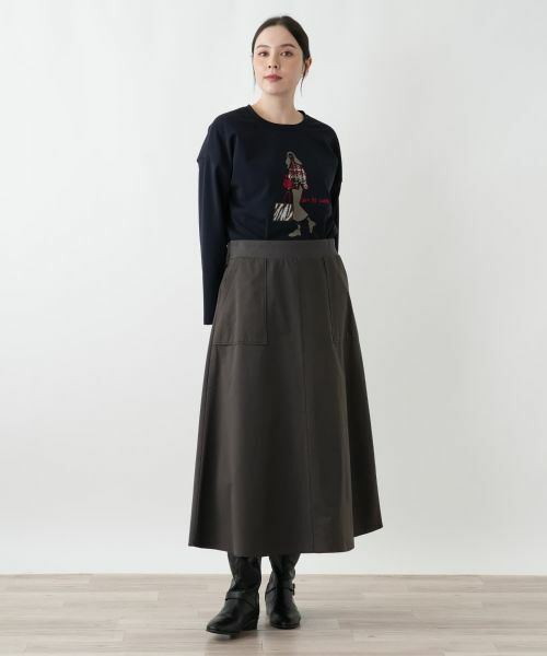 Leilian PLUS HOUSE / レリアンプラスハウス ミニ・ひざ丈スカート | スカート【プラス企画】 | 詳細9