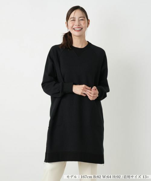 Leilian PLUS HOUSE/レリアンプラスハウス プルオーバー【プラス企画】 ブラック 17+ Leilian PLUS HOUSE/レリアンプラスハウス プルオーバー【プラス企画】 ブラック 17+