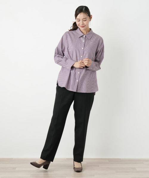 Leilian PLUS HOUSE / レリアンプラスハウス シャツ・ブラウス | シャツブラウス【Leilian WHITE LABEL】 | 詳細1