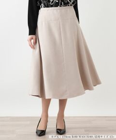 Leilian PLUS HOUSE / レリアンプラスハウス ミニ・ひざ丈スカート | フレアスカート