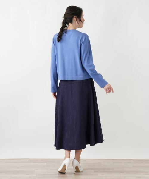 Leilian PLUS HOUSE / レリアンプラスハウス ミニ・ひざ丈スカート | フレアスカート | 詳細3