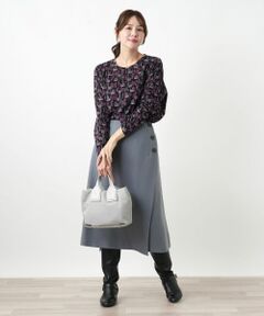 Leilian PLUS HOUSE / レリアンプラスハウス ミニ・ひざ丈スカート | スカート