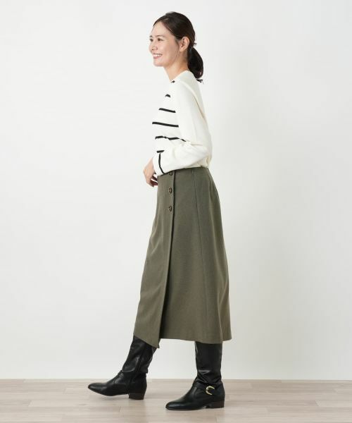 Leilian PLUS HOUSE / レリアンプラスハウス ミニ・ひざ丈スカート | スカート | 詳細2