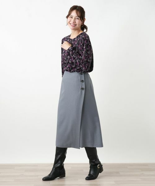 Leilian PLUS HOUSE / レリアンプラスハウス ミニ・ひざ丈スカート | スカート | 詳細4