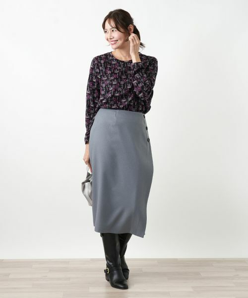 Leilian PLUS HOUSE / レリアンプラスハウス ミニ・ひざ丈スカート | スカート | 詳細5