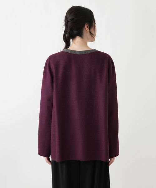 Leilian PLUS HOUSE / レリアンプラスハウス テーラードジャケット | ニットジャケット | 詳細11